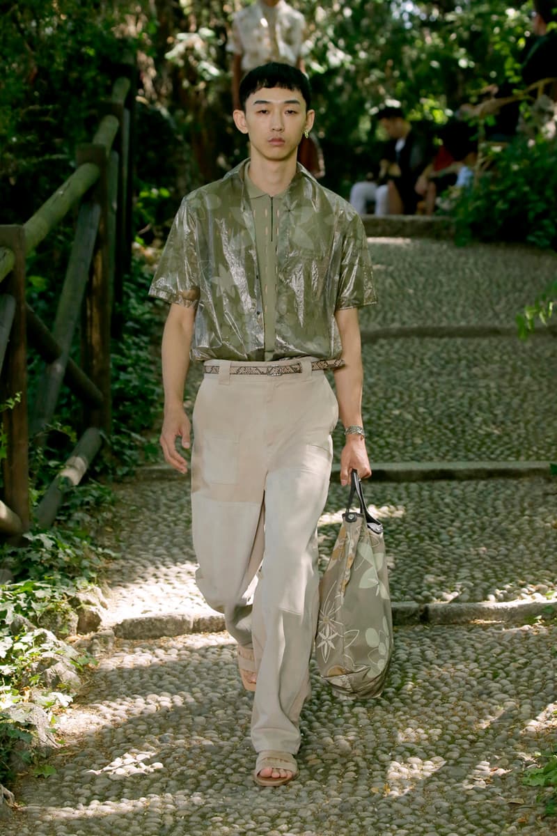 Fendi Spring Summer 2020 Collection gardening bucolic outdoors Silvia Venturini Fendi Italy Italian Head Quarters