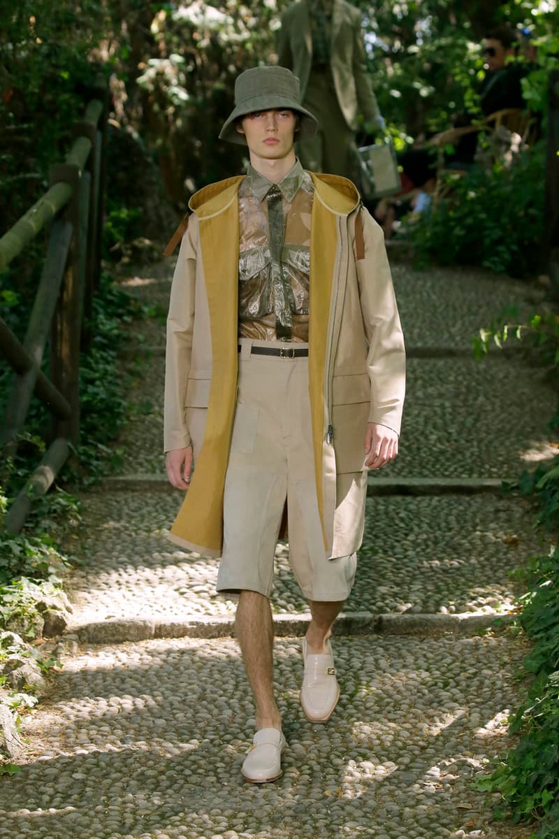 Fendi Spring Summer 2020 Collection gardening bucolic outdoors Silvia Venturini Fendi Italy Italian Head Quarters