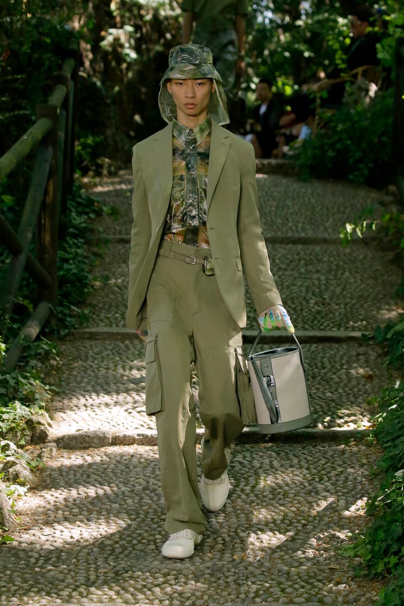 Fendi Spring Summer 2020 Collection gardening bucolic outdoors Silvia Venturini Fendi Italy Italian Head Quarters