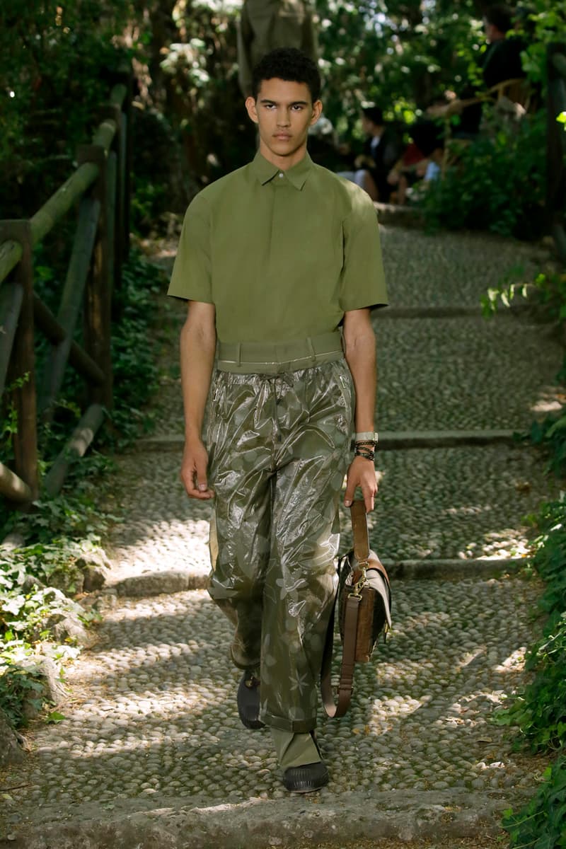 Fendi Spring Summer 2020 Collection gardening bucolic outdoors Silvia Venturini Fendi Italy Italian Head Quarters