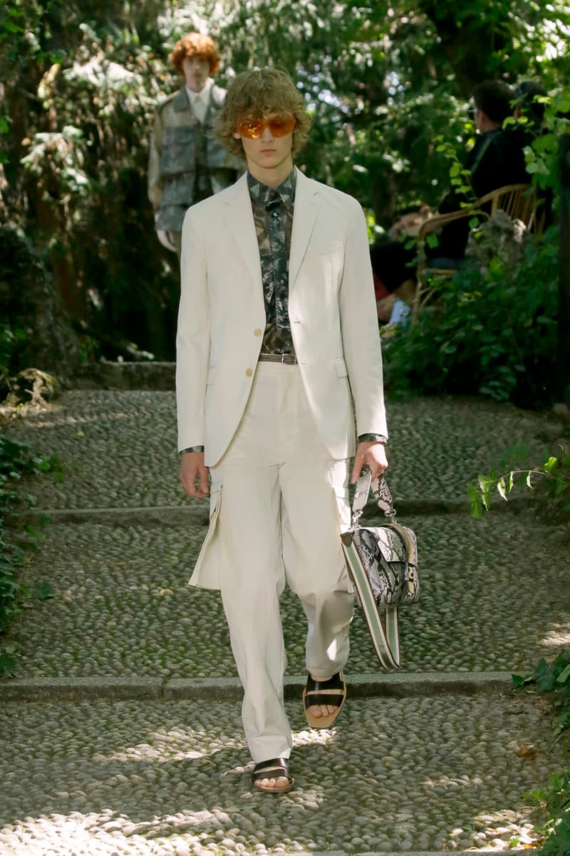 Fendi Spring Summer 2020 Collection gardening bucolic outdoors Silvia Venturini Fendi Italy Italian Head Quarters