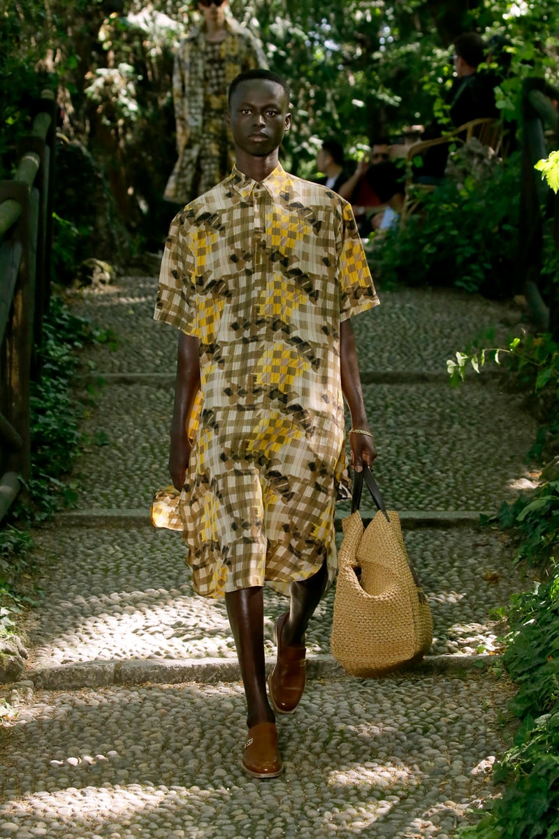 Fendi Spring Summer 2020 Collection gardening bucolic outdoors Silvia Venturini Fendi Italy Italian Head Quarters