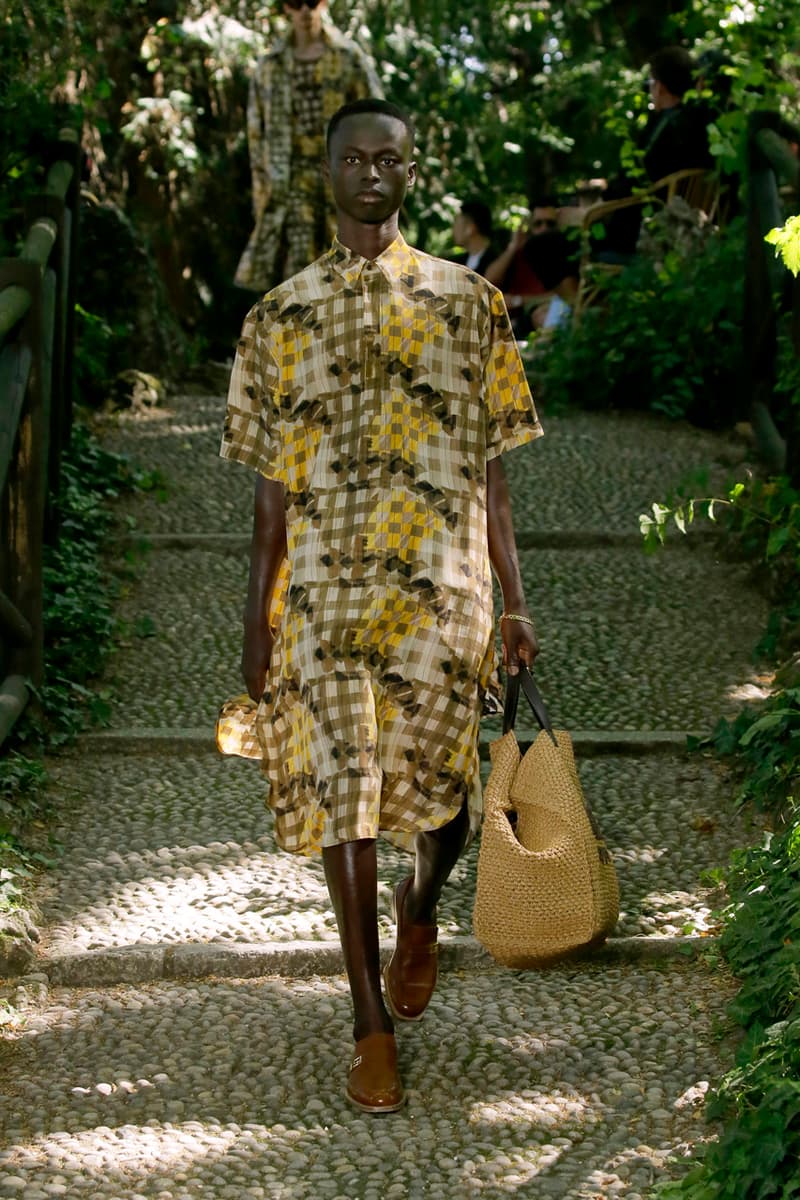 Fendi Spring Summer 2020 Collection gardening bucolic outdoors Silvia Venturini Fendi Italy Italian Head Quarters