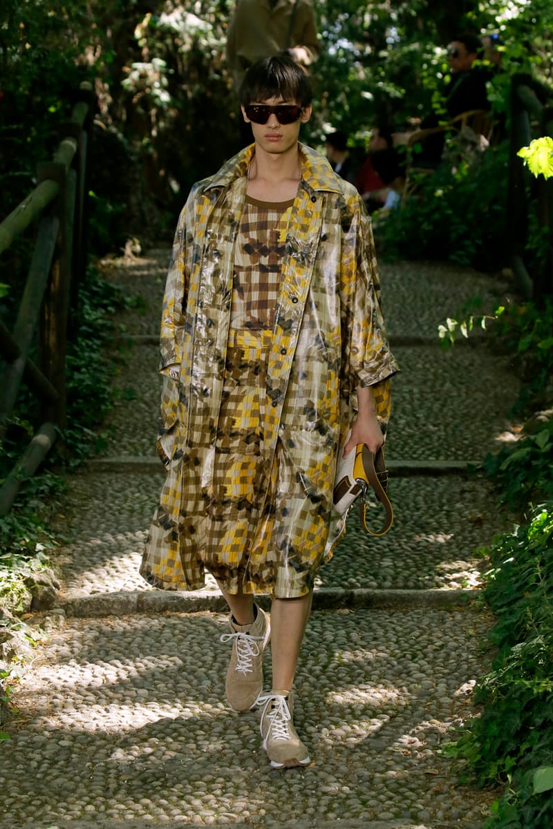 Fendi Spring Summer 2020 Collection gardening bucolic outdoors Silvia Venturini Fendi Italy Italian Head Quarters