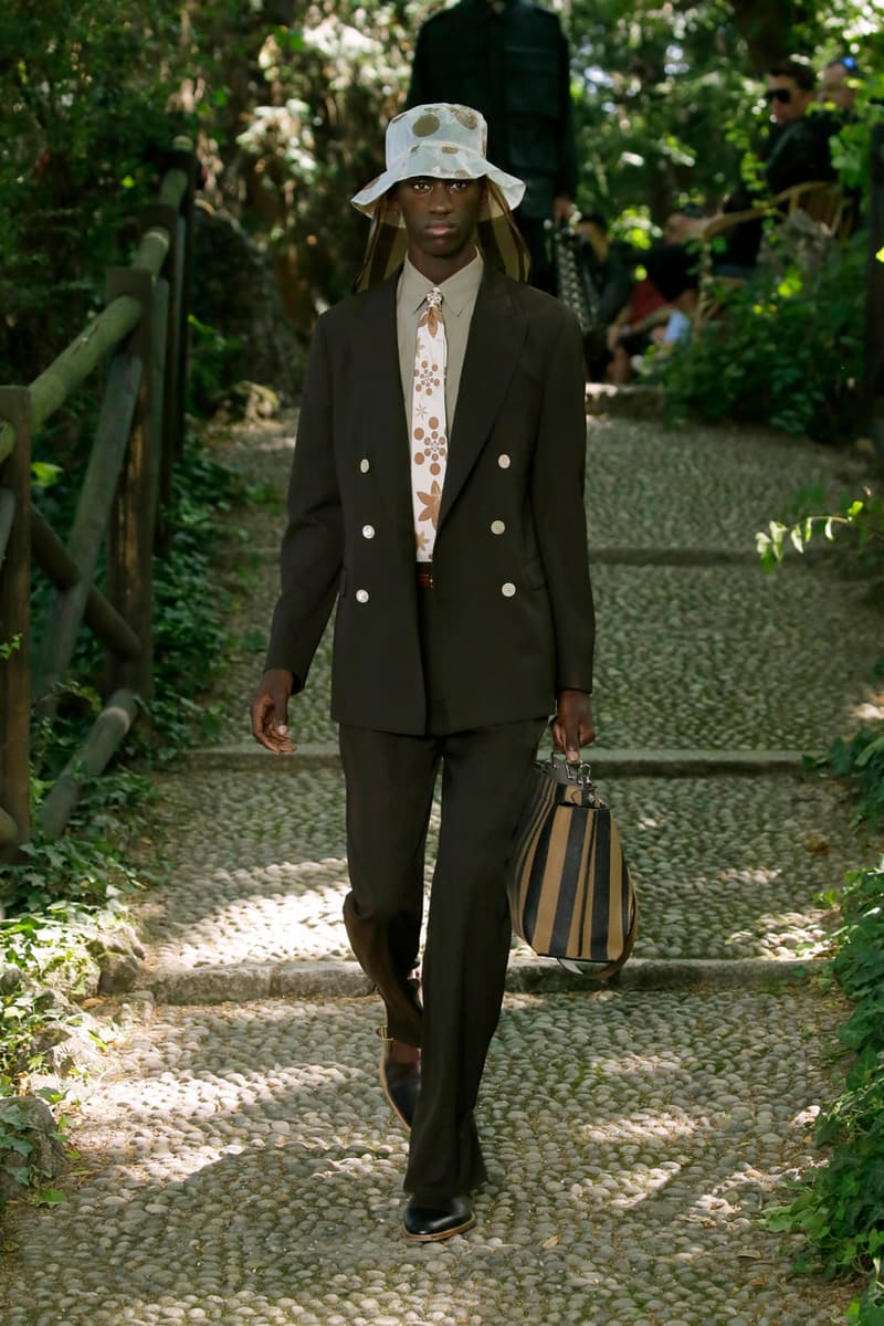 Fendi Spring Summer 2020 Collection gardening bucolic outdoors Silvia Venturini Fendi Italy Italian Head Quarters