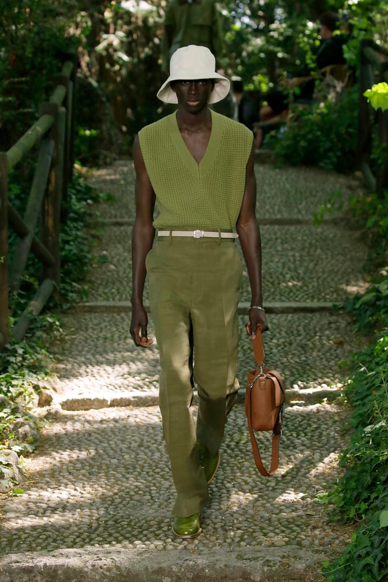 Fendi Spring Summer 2020 Collection gardening bucolic outdoors Silvia Venturini Fendi Italy Italian Head Quarters