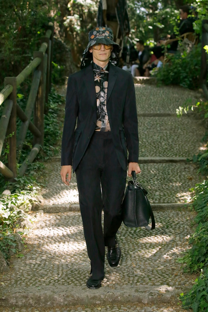 Fendi Spring Summer 2020 Collection gardening bucolic outdoors Silvia Venturini Fendi Italy Italian Head Quarters