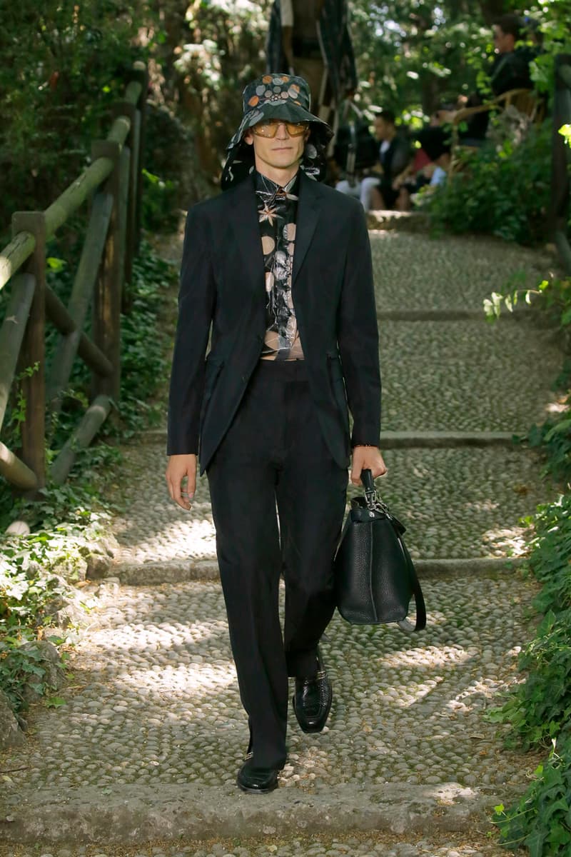 Fendi Spring Summer 2020 Collection gardening bucolic outdoors Silvia Venturini Fendi Italy Italian Head Quarters