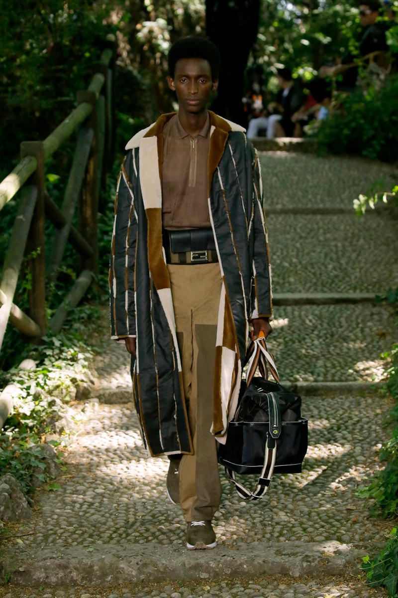 Fendi Spring Summer 2020 Collection gardening bucolic outdoors Silvia Venturini Fendi Italy Italian Head Quarters