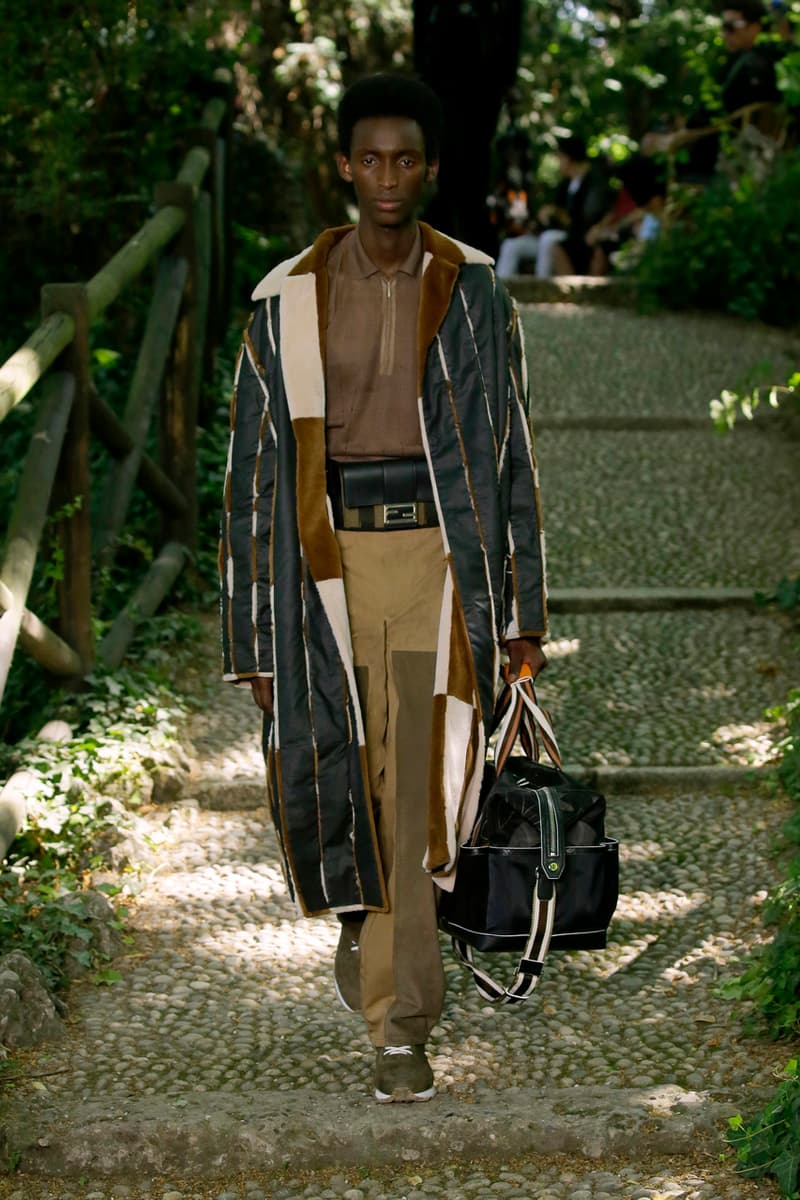 Fendi Spring Summer 2020 Collection gardening bucolic outdoors Silvia Venturini Fendi Italy Italian Head Quarters