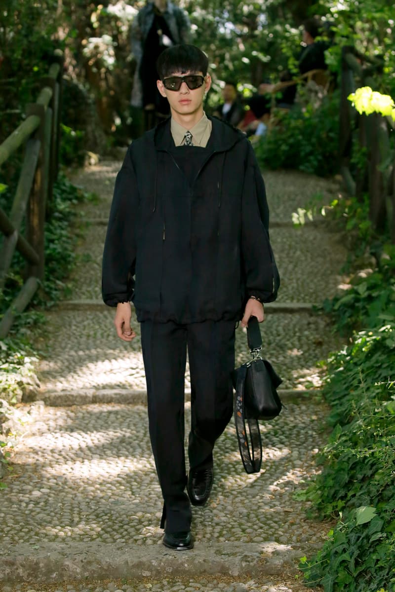 Fendi Spring Summer 2020 Collection gardening bucolic outdoors Silvia Venturini Fendi Italy Italian Head Quarters