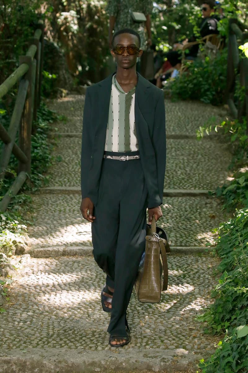 Fendi Spring Summer 2020 Collection gardening bucolic outdoors Silvia Venturini Fendi Italy Italian Head Quarters
