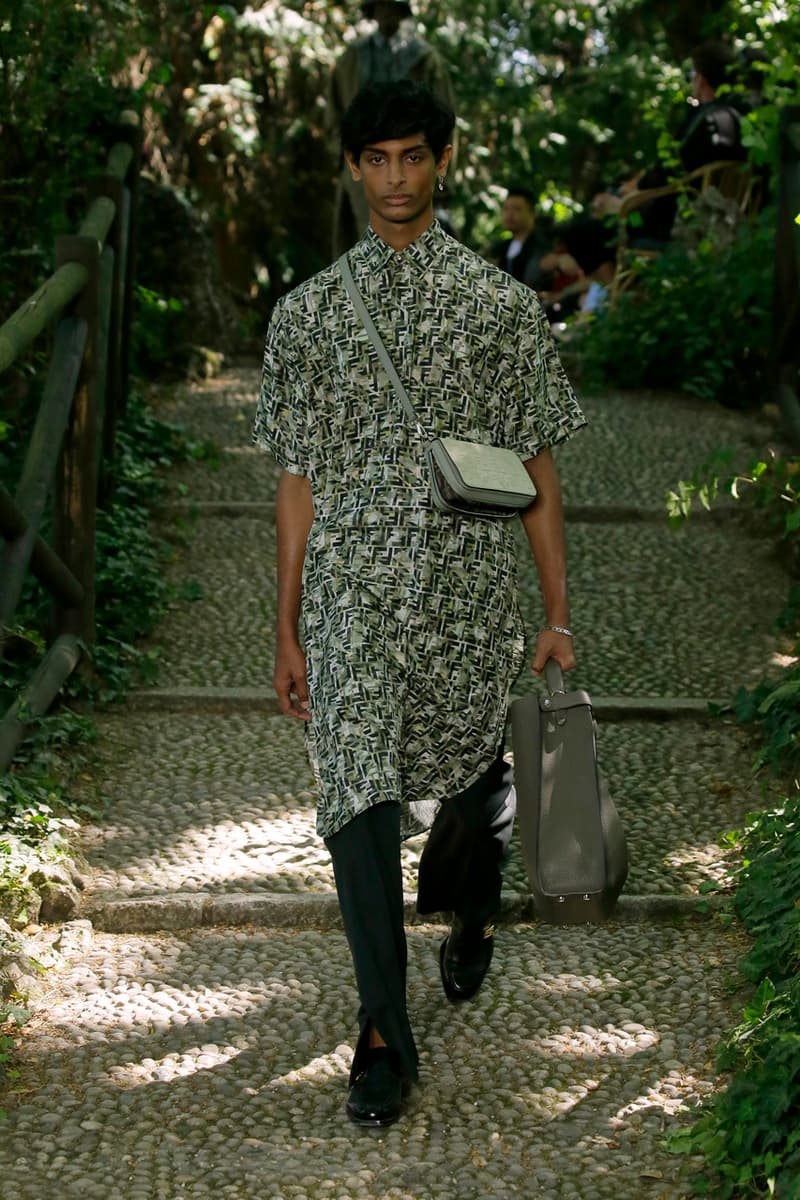 Fendi Spring Summer 2020 Collection gardening bucolic outdoors Silvia Venturini Fendi Italy Italian Head Quarters