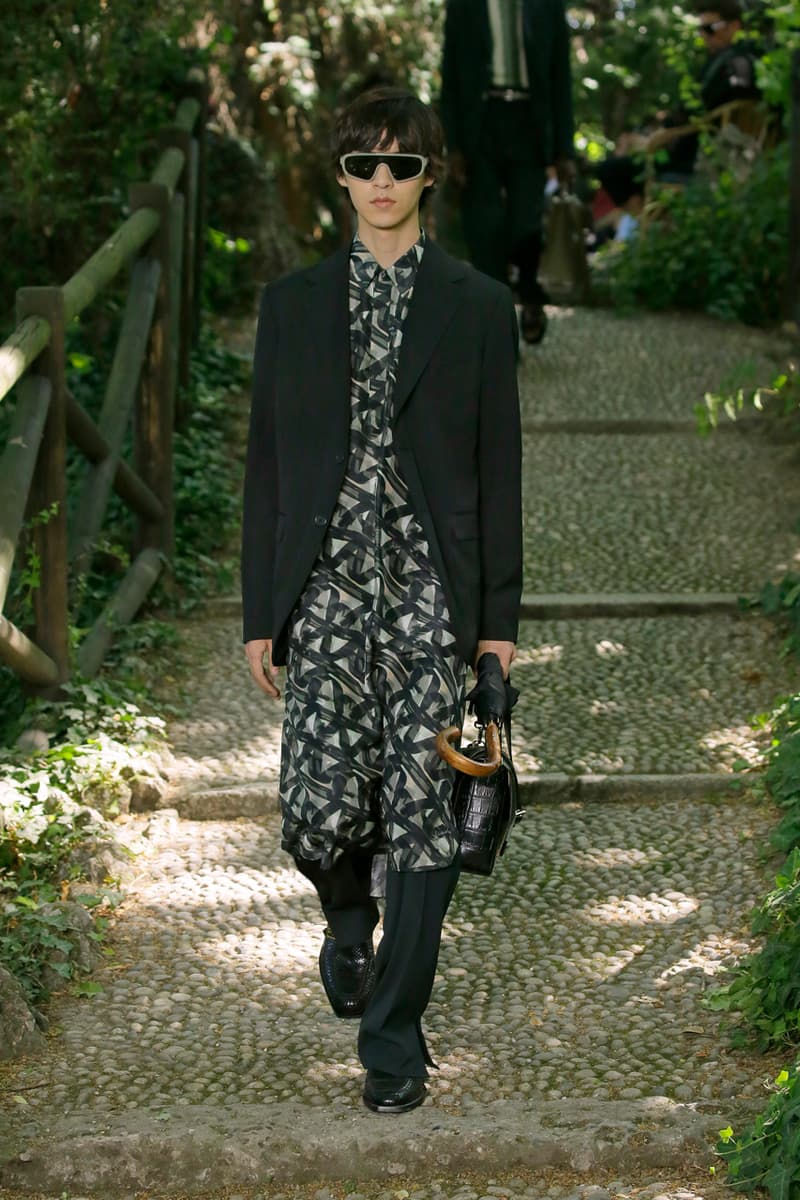 Fendi Spring Summer 2020 Collection gardening bucolic outdoors Silvia Venturini Fendi Italy Italian Head Quarters