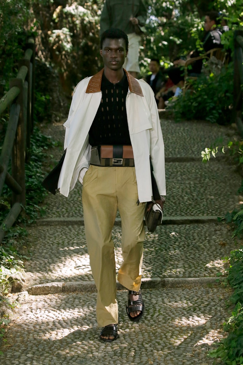 Fendi Spring Summer 2020 Collection gardening bucolic outdoors Silvia Venturini Fendi Italy Italian Head Quarters
