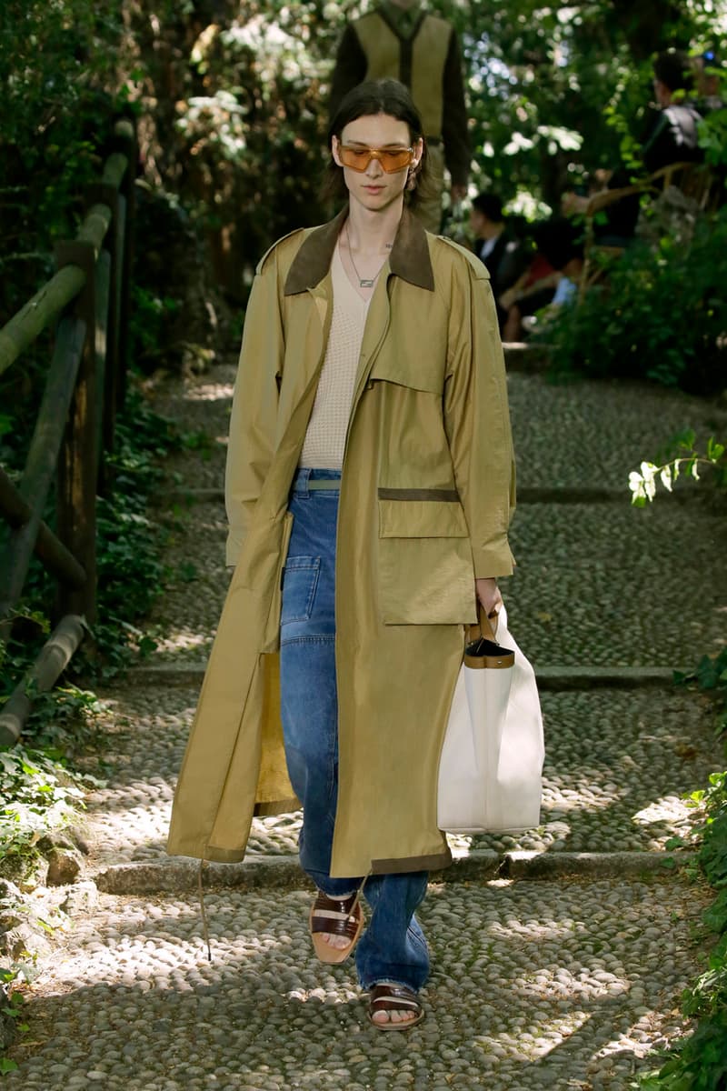 Fendi Spring Summer 2020 Collection gardening bucolic outdoors Silvia Venturini Fendi Italy Italian Head Quarters