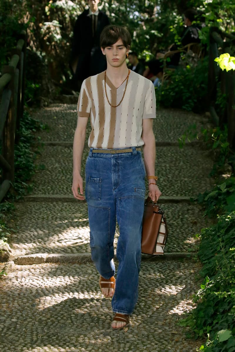 Fendi Spring Summer 2020 Collection gardening bucolic outdoors Silvia Venturini Fendi Italy Italian Head Quarters