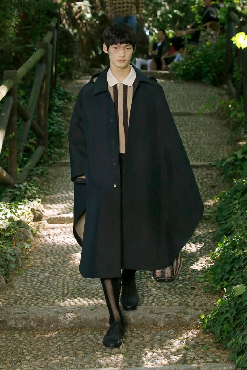 Fendi Spring Summer 2020 Collection gardening bucolic outdoors Silvia Venturini Fendi Italy Italian Head Quarters