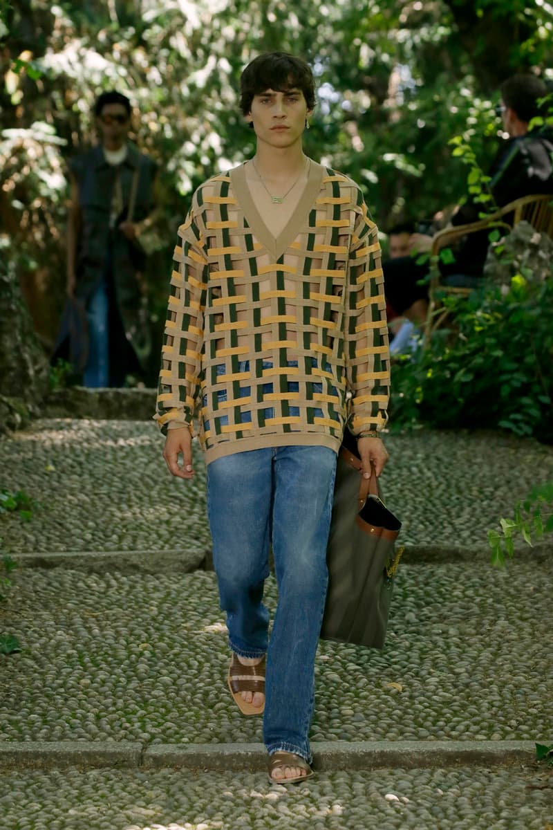 Fendi Spring Summer 2020 Collection gardening bucolic outdoors Silvia Venturini Fendi Italy Italian Head Quarters