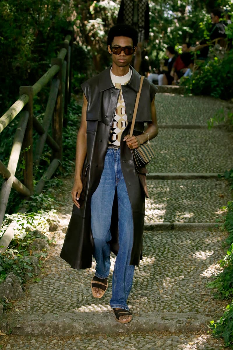 Fendi Spring Summer 2020 Collection gardening bucolic outdoors Silvia Venturini Fendi Italy Italian Head Quarters
