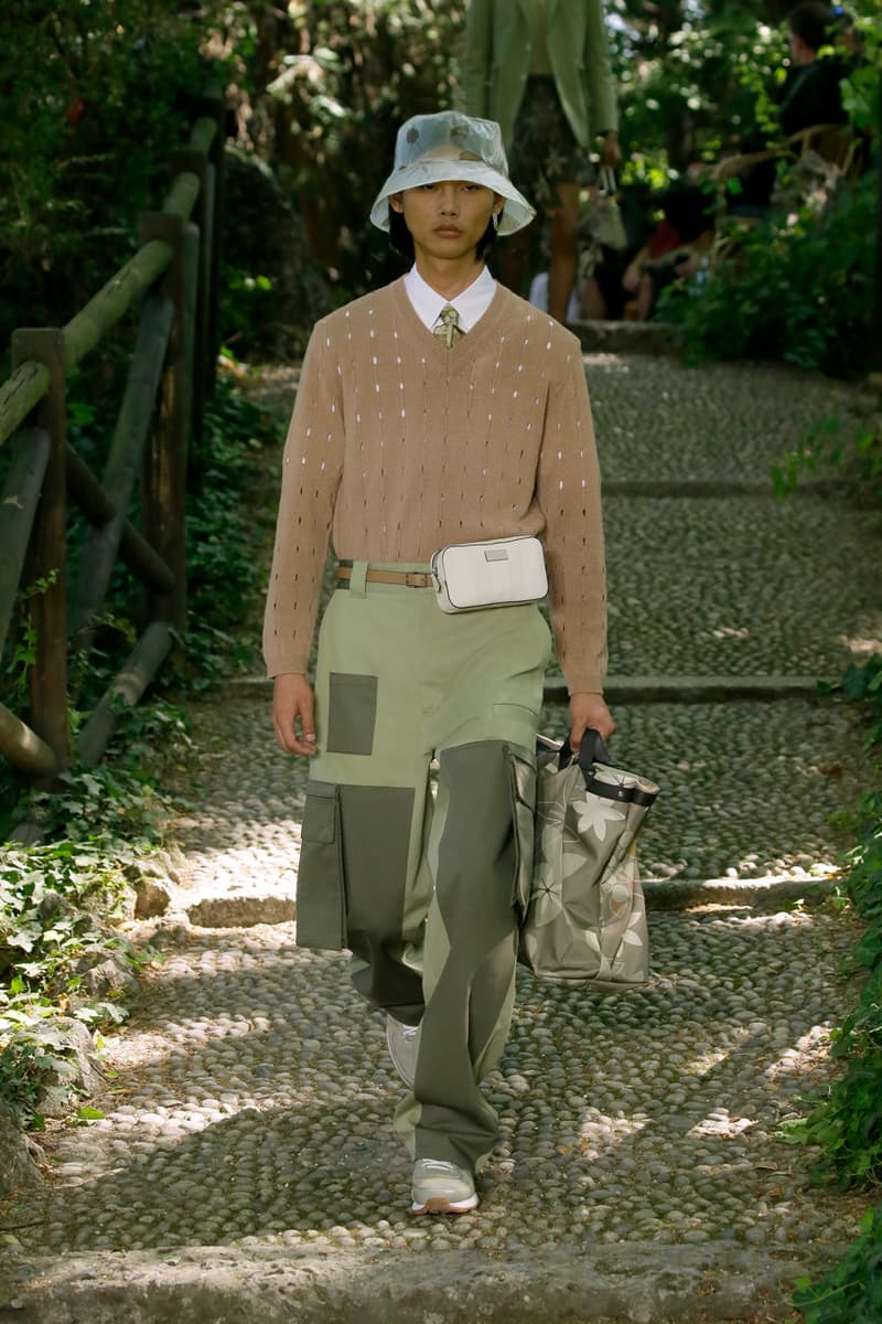 Fendi Spring Summer 2020 Collection gardening bucolic outdoors Silvia Venturini Fendi Italy Italian Head Quarters