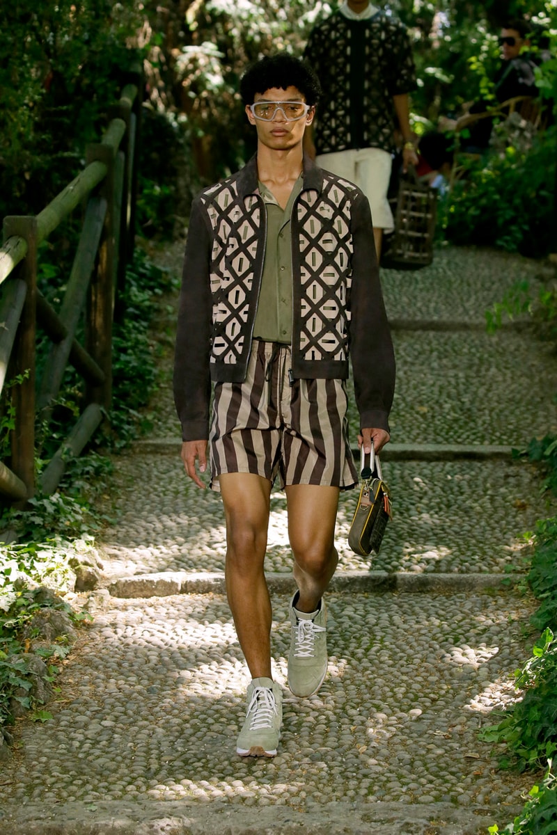 Fendi Spring Summer 2020 Collection gardening bucolic outdoors Silvia Venturini Fendi Italy Italian Head Quarters