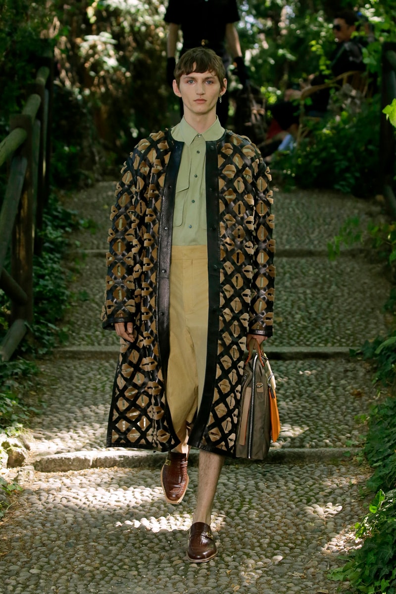 Fendi Spring Summer 2020 Collection gardening bucolic outdoors Silvia Venturini Fendi Italy Italian Head Quarters