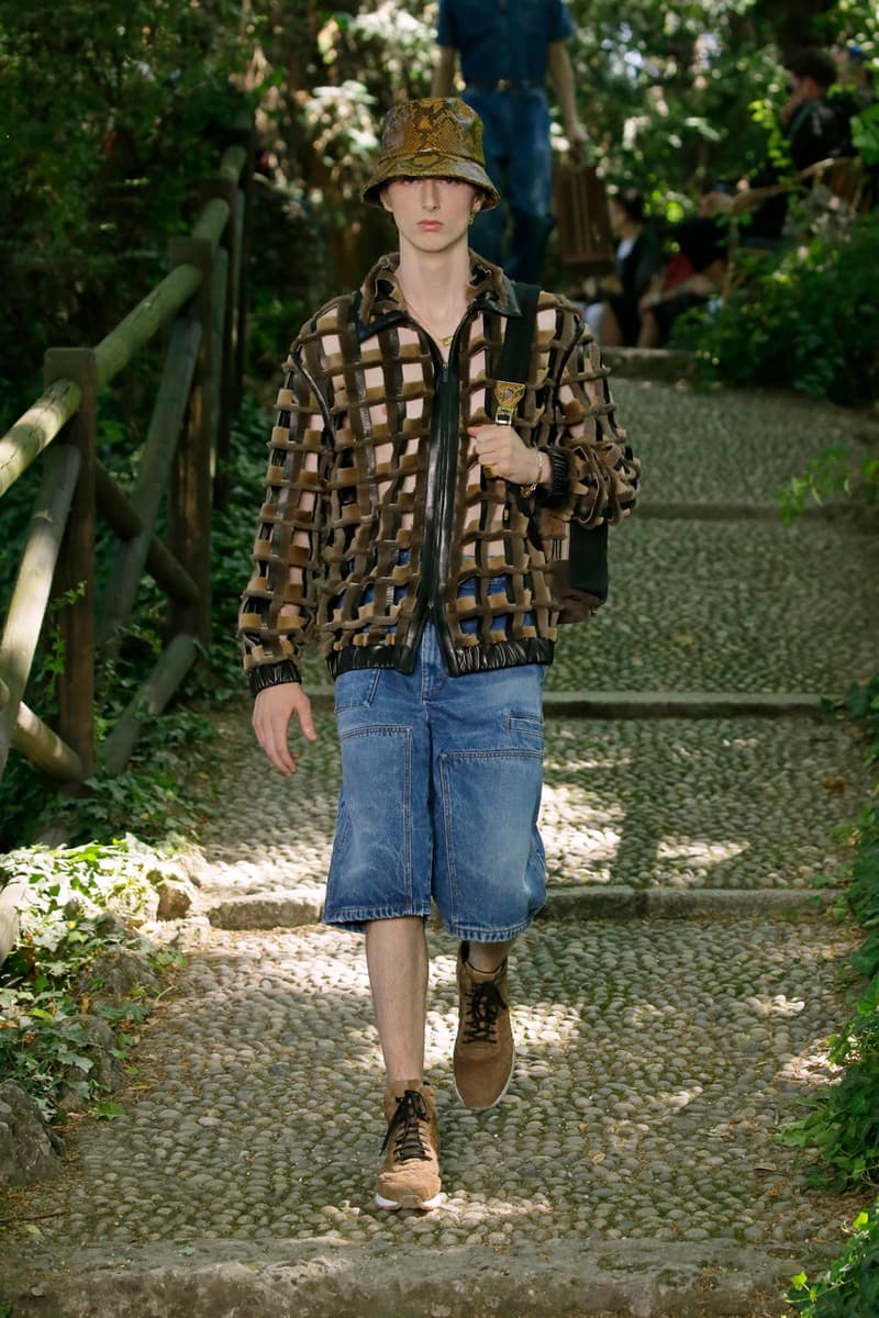 Fendi Spring Summer 2020 Collection gardening bucolic outdoors Silvia Venturini Fendi Italy Italian Head Quarters