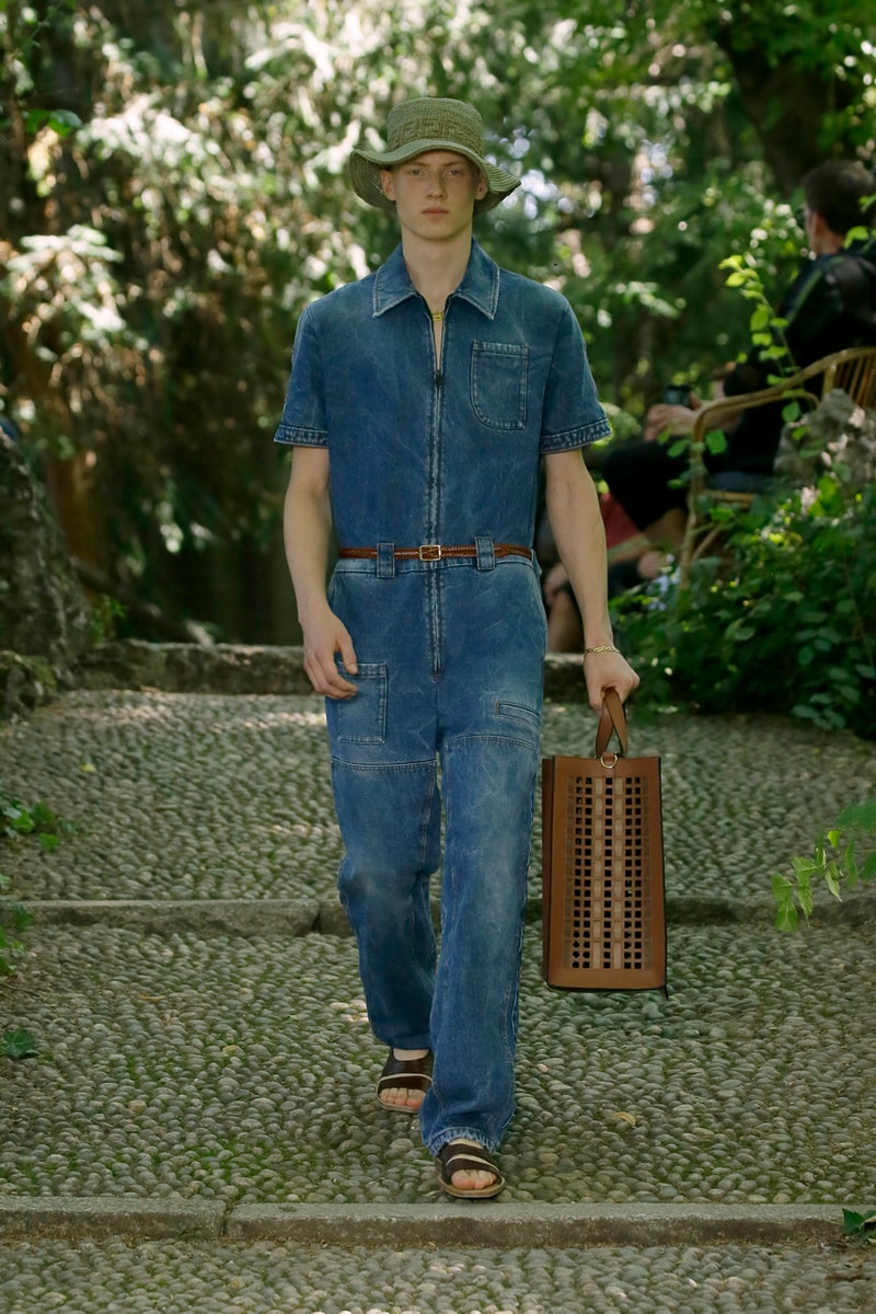 Fendi Spring Summer 2020 Collection gardening bucolic outdoors Silvia Venturini Fendi Italy Italian Head Quarters