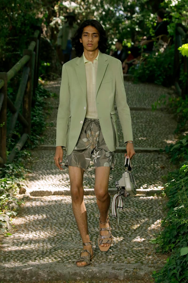 Fendi Spring Summer 2020 Collection gardening bucolic outdoors Silvia Venturini Fendi Italy Italian Head Quarters