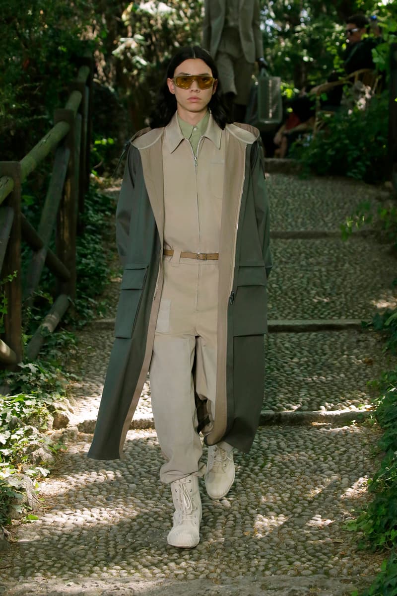 Fendi Spring Summer 2020 Collection gardening bucolic outdoors Silvia Venturini Fendi Italy Italian Head Quarters