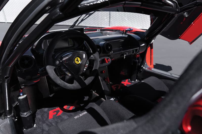 Ferrari FXX RM Sothebys Auction Information Race Car Top Gear Red Enzo Purchase used sale