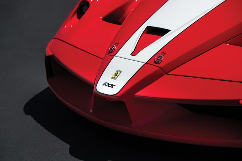 Ferrari FXX RM Sothebys Auction Information Race Car Top Gear Red Enzo Purchase used sale