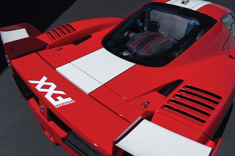 Ferrari FXX RM Sothebys Auction Information Race Car Top Gear Red Enzo Purchase used sale