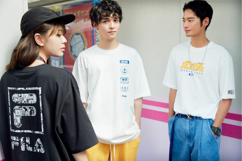 FILA x Mobile Suit Gundam Capsule Collection Apparel Anime Footwear 