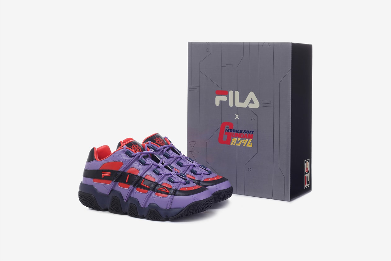 FILA x Mobile Suit Gundam Capsule Collection Apparel Anime Footwear 