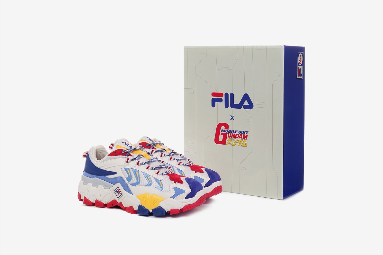 FILA x Mobile Suit Gundam Capsule Collection Apparel Anime Footwear 