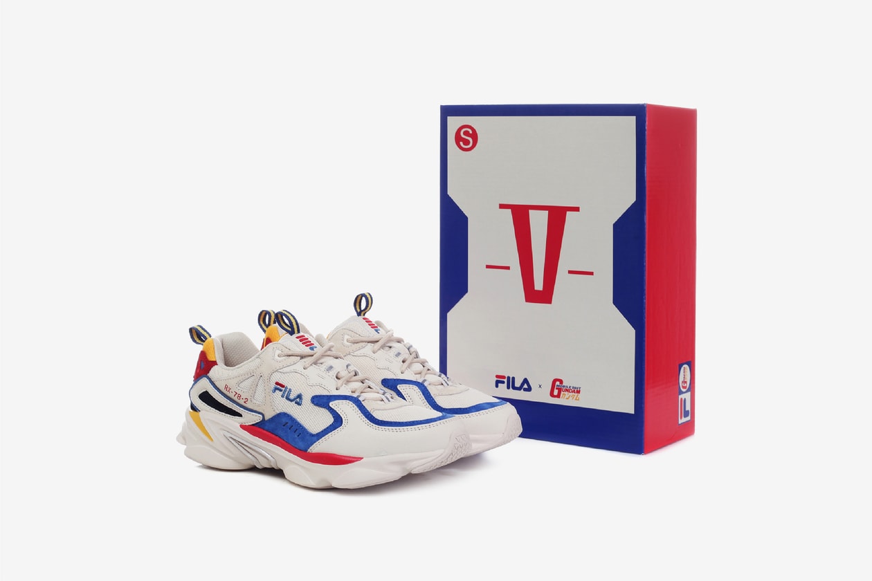 FILA x Mobile Suit Gundam Capsule Collection Apparel Anime Footwear 