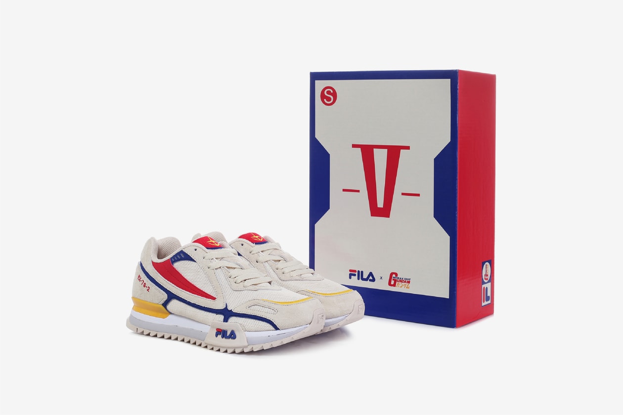 FILA x Mobile Suit Gundam Capsule Collection Apparel Anime Footwear 