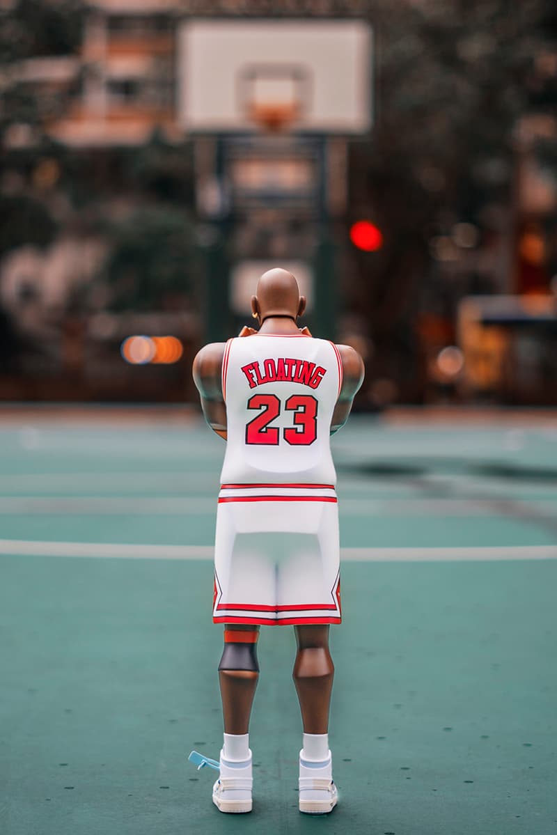 Fool's Paradise "XL THREE KING: TWO THREE" collectible figurine virgil abloh the ten sneaker 1997 98 home jersey 23 michael jordan