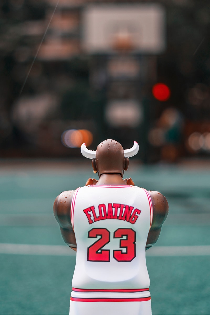 Fool's Paradise "XL THREE KING: TWO THREE" collectible figurine virgil abloh the ten sneaker 1997 98 home jersey 23 michael jordan
