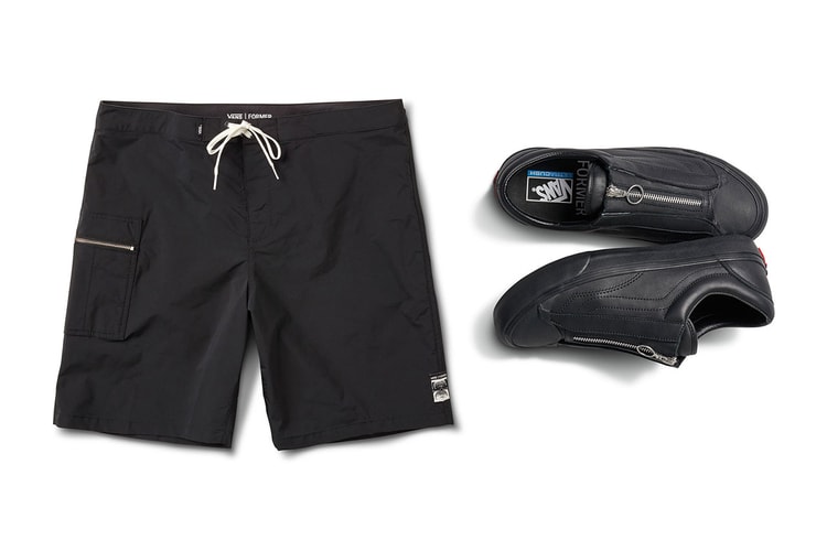 Vans and Former Prepare Blacked-Out SS19 Essentials for Surfers and Skaters Alike