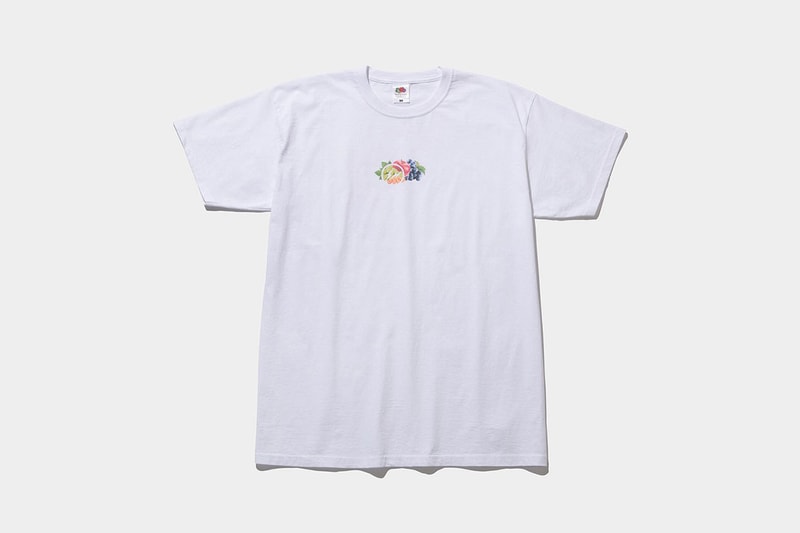 fragment design x Fruit of the Loom, The Conveni collaboration pack tee shirts release date info drop colorways hiroshi fujiwara