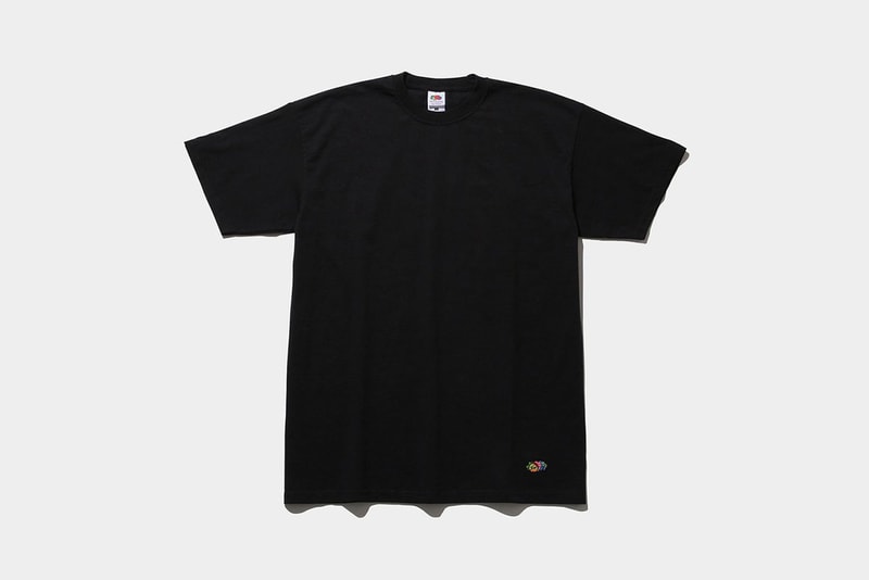 fragment design x Fruit of the Loom, The Conveni collaboration pack tee shirts release date info drop colorways hiroshi fujiwara
