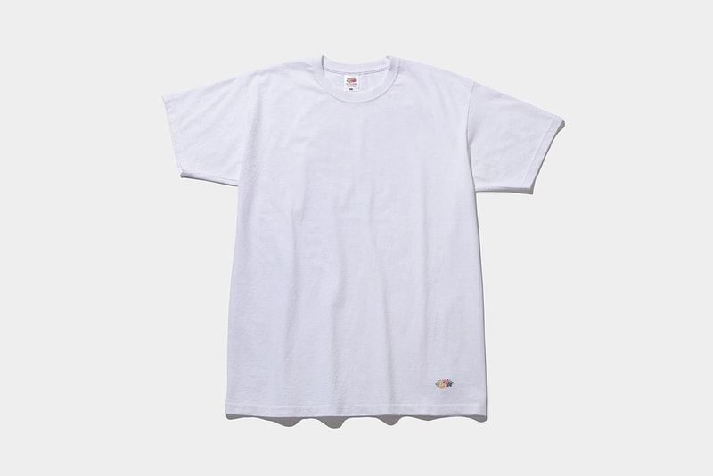 fragment design x Fruit of the Loom, The Conveni collaboration pack tee shirts release date info drop colorways hiroshi fujiwara