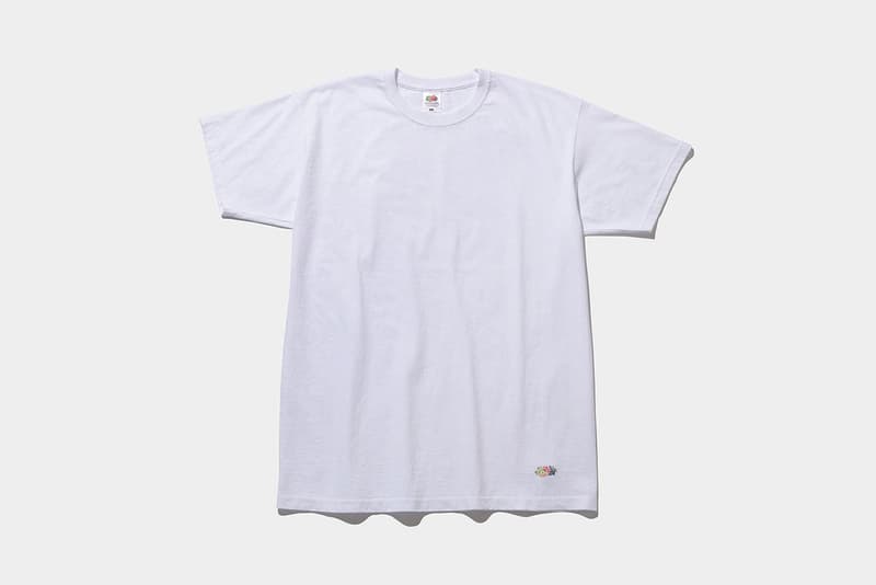 fragment design x Fruit of the Loom, The Conveni collaboration pack tee shirts release date info drop colorways hiroshi fujiwara