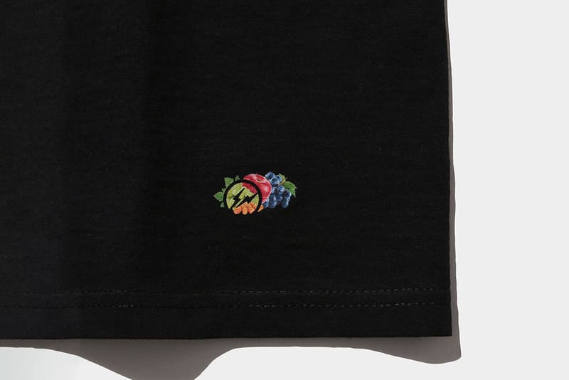 fragment design x Fruit of the Loom, The Conveni collaboration pack tee shirts release date info drop colorways hiroshi fujiwara