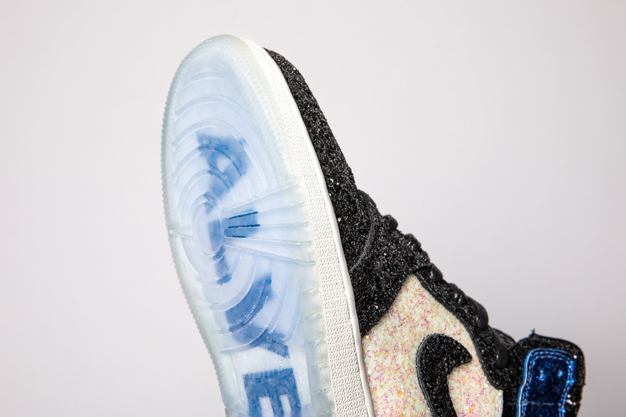 Shoe Surgeon's fragment x Air Jordan 1 