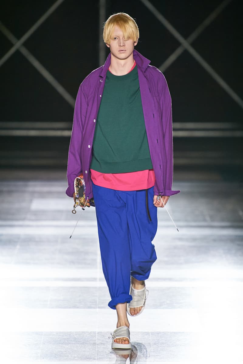 Fumito Ganryu SS20 Runway Collection PFW Men's spring summer 2020 paris fashion week 