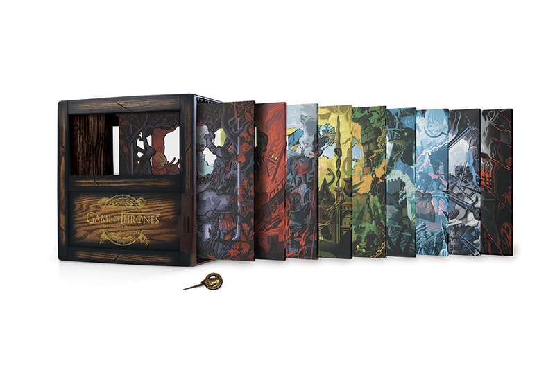 ‘Game of Thrones: The Complete Collection’ Limited Edition Blu-Ray Box Set got hbo release information jon snow kit harington conan o'brien videos maisie williams sophie turner